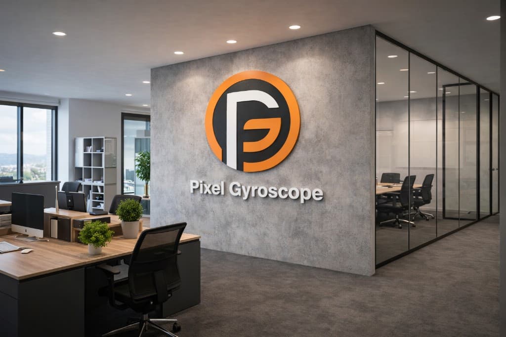 Pixel Gyroscope office